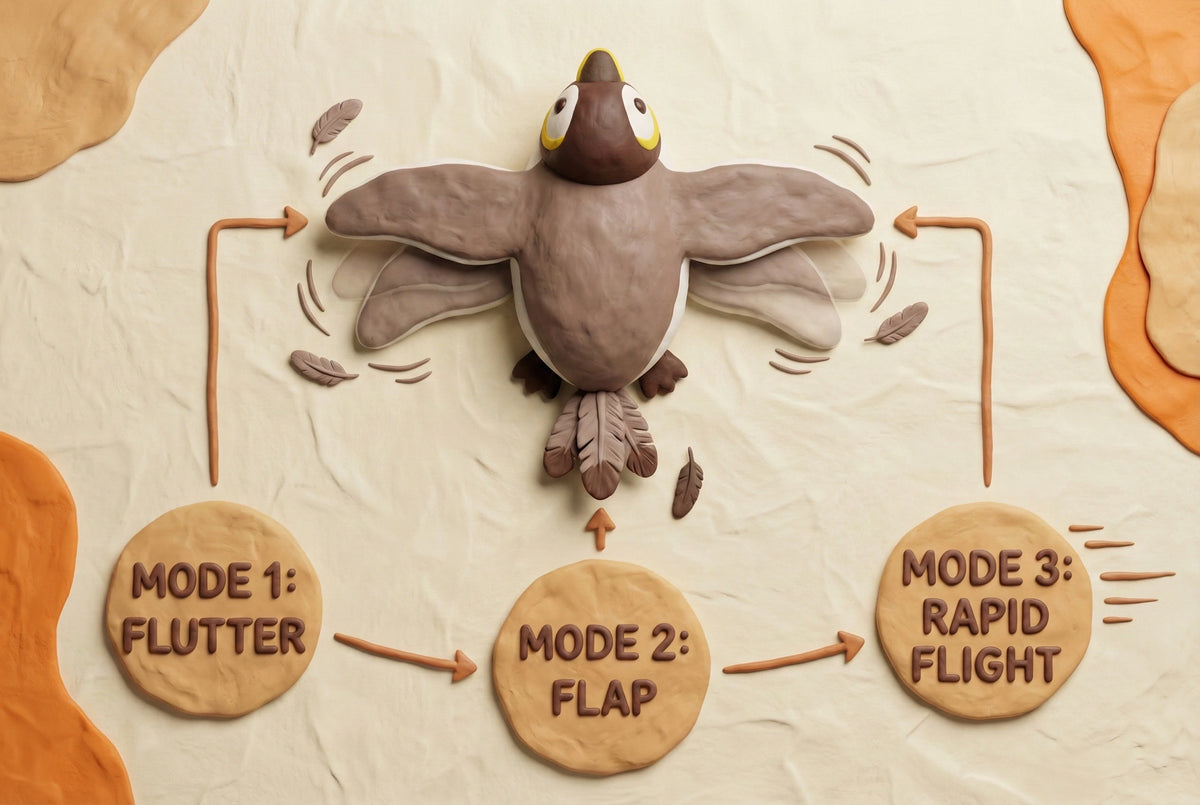 3 Flap Modes